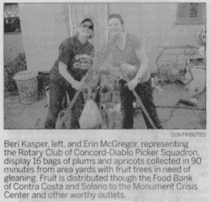 Beri & Erin Gleaning